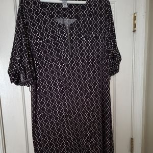 Black and White Dress